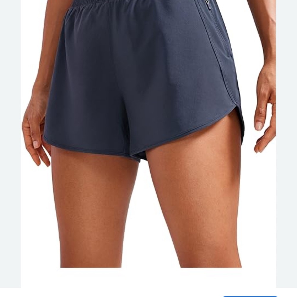 Athletic  Running Women's Navy Blue Shorts